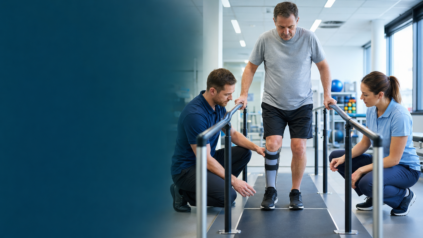 AFO gait assessment during stroke rehabilitation